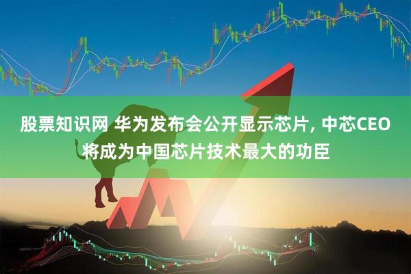 股票知识网 华为发布会公开显示芯片, 中芯CEO将成为中国芯片技术最大的功臣